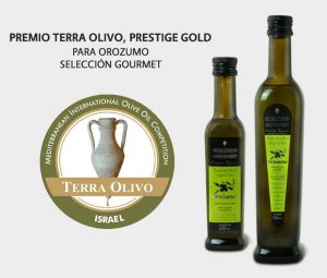 Premio Terra Olivo, Prestige Gold para Orozumo Selección Gourmet