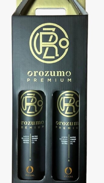 Orozumo Premiun: Picual - 2 botellas 500 ml con estuche-